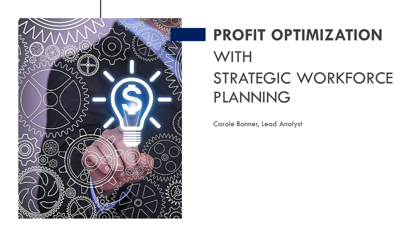 MAXIMIZE PROFIT OPTIMIZE RESOURCES